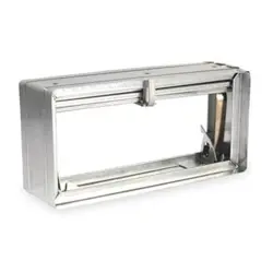 DAYTON 2TGF7 RECTANGULAR FIRE DAMPER,7-3/4X15-3/4 IN.