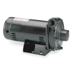 DAYTON 4RU75 CAST IRON 1-1/2 HP STRAIGHT CENTER DISCHARGE PUMP 115/230V