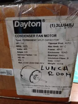 FAN MOTOR 3LU94BJ