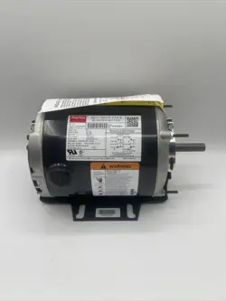 DAYTON 4VAF9BG SPLIT-PHASE BELT DRIVE MOTOR, 1/4 HP, 48Y FRAME, 115/208-230V AC