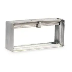 DAYTON 2TGC6 RECTANGULAR FIRE DAMPER,11-3/4X23-3/4 IN