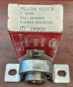 RUBBER MOUNTED 2X900