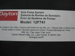 1/2 HP 110V