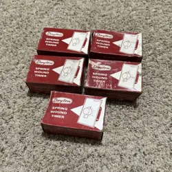 NEW DAYTON SPRING WOUND TIMER 30 MIN 2E175B LOT OF 5 FREE SHIPPING