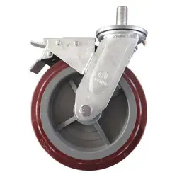 DAYTON MH29PH1405G SWIVEL CASTER, BRAKE