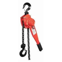 DAYTON 49CX79 LEVER CHAIN HOIST, 3,000 LB LOAD CAPACITY, 15 FT HOIST LIFT, 1