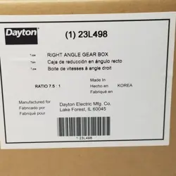 GEAR BOX DAYTON