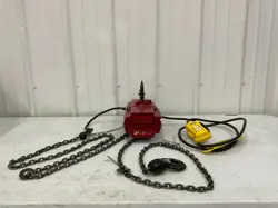 DAYTON 2GTD1 -  ELECTRIC CHAIN HOIST, 300 LB, 20 FT, HOOK MOUNTED - NO TROLLEY