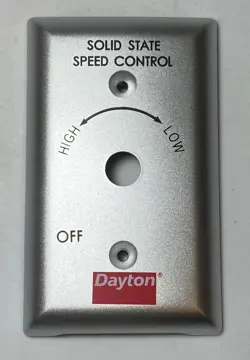 FAN SPEED CONTROL