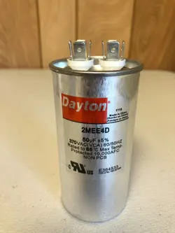 DAYTON MOTOR RUN CAPACITOR