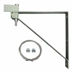 DAYTON 1ZCP6 MOUNTING BRACKET,CEILING/WALL/POST,GRAY 1ZCP6