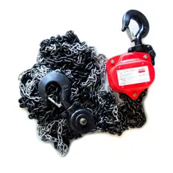 DAYTON 29XP35 MANUAL CHAIN HOIST 6,000 LB. LOAD CAPACITY