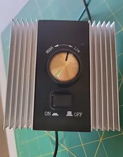 DAYTON 22PP73 SPEED CONTROL, ADJUSTABLE, ROTARY, 120V, 12A