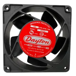VTG DAYTON ELECTRIC MODEL 4C653 100CFM AXIAL FAN 3000RPM .14A 19W 230V 60/50HZ