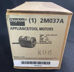 115V 1/10HP 000RPM