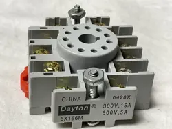 DAYTON 6X156M RELAY SOCKET 11-PIN