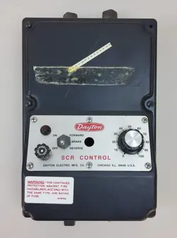 SCR DRIVE SPEED