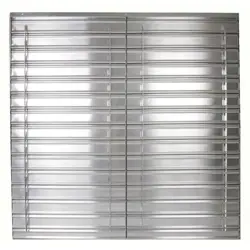 BACKDRAFT DAMPER WALL