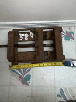 RUSTY WORKING STAMPED