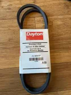 DAYTON 3X547P PREMIUM V-BELT NEW! FREE SHIPPING