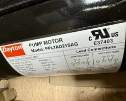 PUMP HP 115/230V