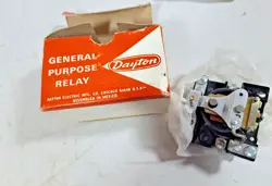 DAYTON 3X744 OPEN POWER RELAY 24 VAC 50/60 HZ 30AMP