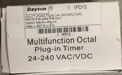 OCTAL PLUG-IN TIMER