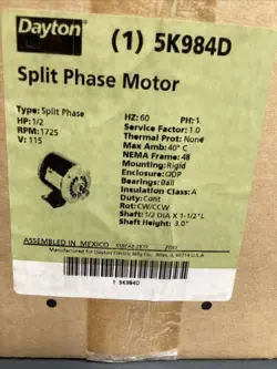 PHASE MOTOR 1/2