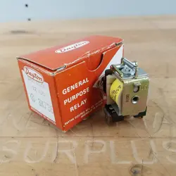 DAYTON 3X736 12VDC SPST-NO-DM GENERAL PURPOSE RELAY - USED
