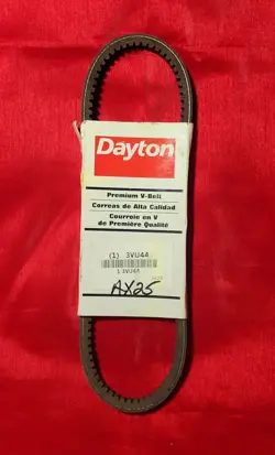 DAYTON 3VU44 AX25 COGGED V-BELT, 27