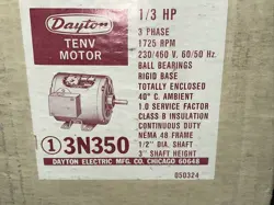 1/3 HP 1725