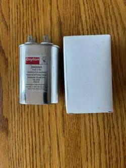 BRAND NEW DAYTON 2MDV6A OVAL CAPACITOR 7.5MFD OVAL 370VAC