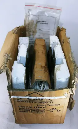 TROLLEY METRIC TON