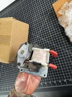 AC GEARMOTOR NAMEPLATE