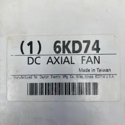 DAYTON DC AXIAL