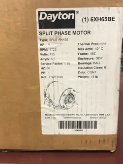 PHASE MOTOR #6XH65BE