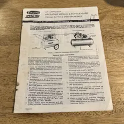 SERVICE GUIDE SPEEDAIRE/