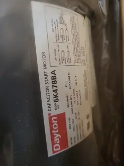 725 RPM 115/230V
