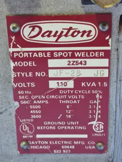 SPOT WELDER 110V