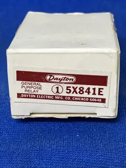 DAYTON ~ 5X841E ~ RELAY 120V