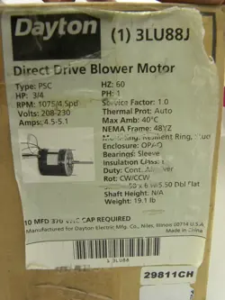 RPM 208-230V