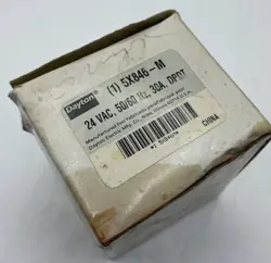 DAYTON RELAY 120 VAC, 50/60HZ,30A,DPDT 5X847-M
