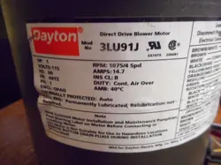 3LU91J BLOWER