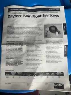 FLOAT SWITCH