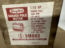 SHADED POLE MOTOR