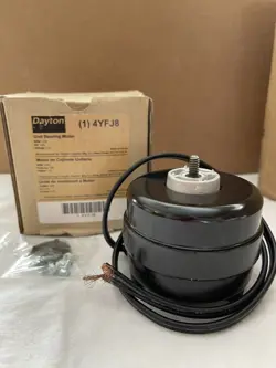 NEW DAYTON 4YFJ8 UNIT BEARING MOTOR 1/83 HP, 1550 RPM, 115V
