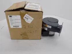 NEW DAYTON ROUND OEM BLOWER, 1TDN8A 3-IN WHEEL DIA, DIRECT DRIVE, 37 CFM, 230V