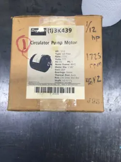 CIRCULATOR PUMP MOTOR (DAYTON 3K439)
