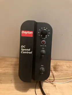 DX165E DAYTON SPEED CONTROL