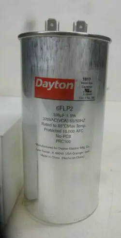 RUN CAPACITOR 100MFD